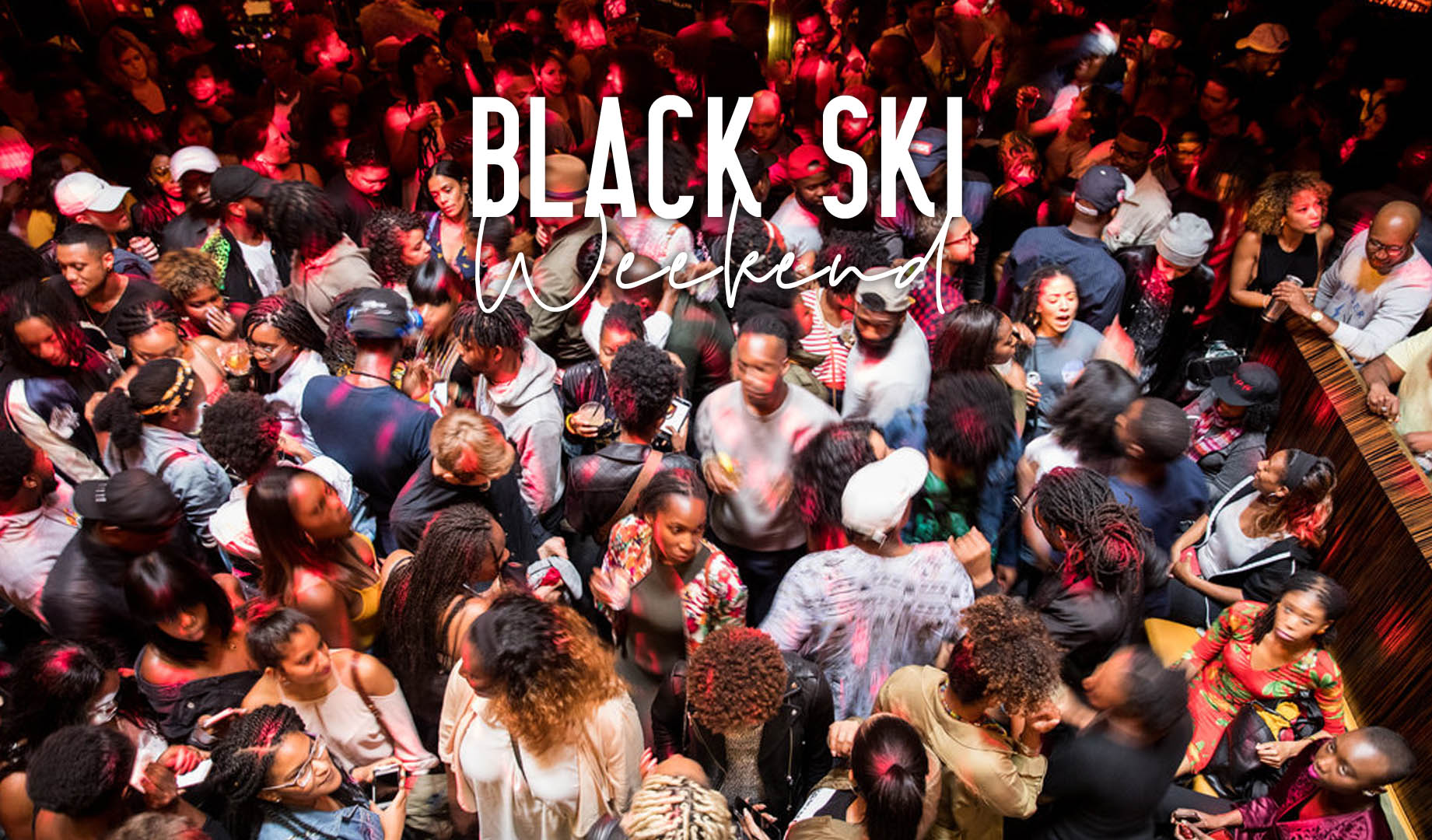 The Set Network Black Ski Weekend Splash Page