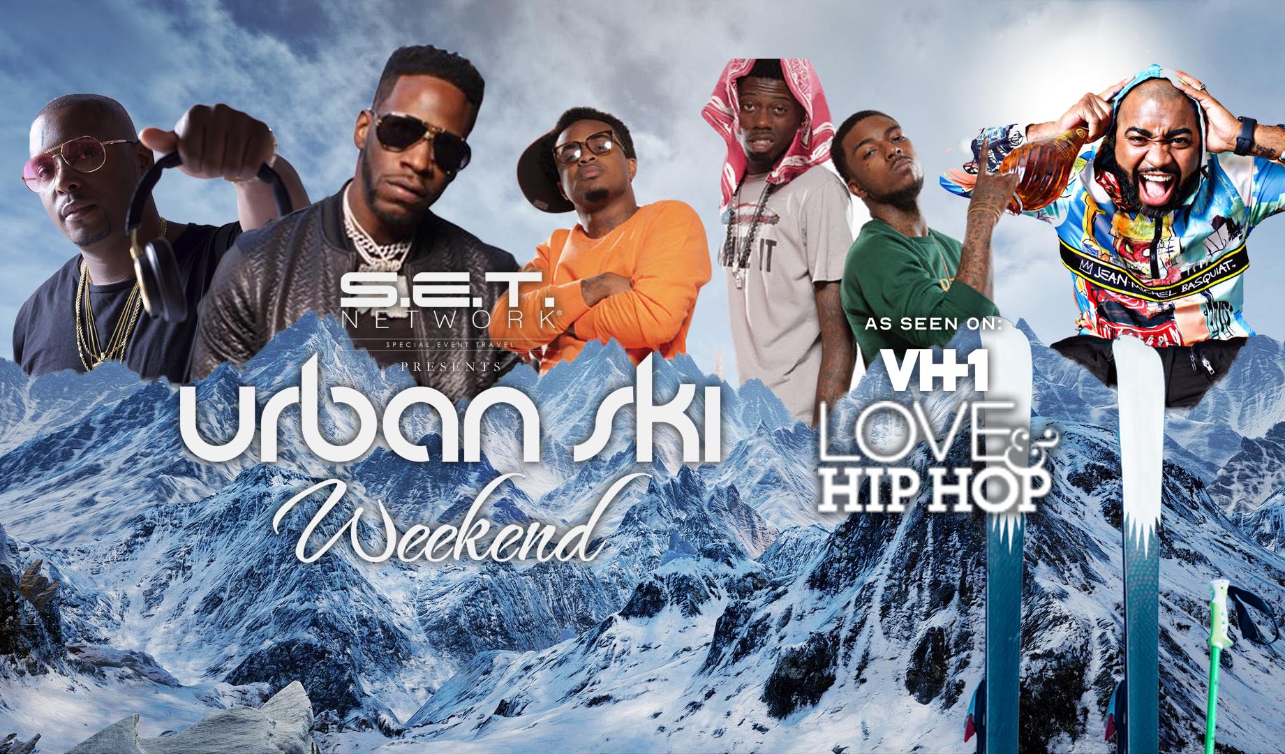 The Set Network Urban Ski Weekend Party Pass Itinerary